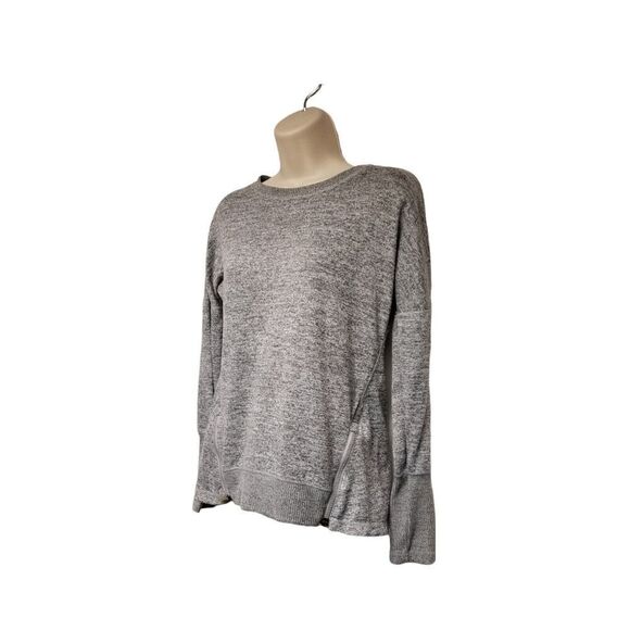 Active Life Women's Size Small S/M Pullover Zip Heather Gray Sweater - Picture 2 of 10